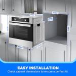 Midea 24" Built-in Wall Oven with 8 Cooking Modes