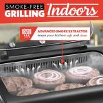 Gourmia 5-in-1 Smokeless Indoor Grill & Air Fryer