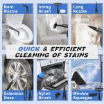 Portable Handheld Steam Cleaner with 9 Accessories