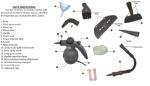 DBTech Pressurized Electric Steam Cleaner Handheld