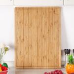 Extra Large Bamboo Cutting Board with Juice Groove