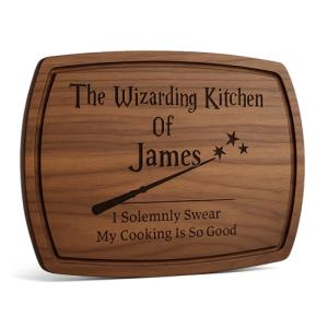 Custom Engraved Cutting Board for Couples