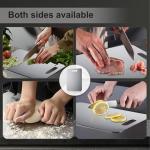 Poreids Stainless Steel Double-Sided Cutting Board
