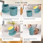 TAOUNOA Ceramic Butter Keeper Crock with Lid