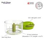 Kuhn Rikon Green Manual Food Chopper, 2-Cup