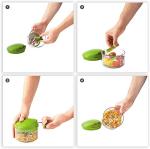 Kuhn Rikon Green Manual Food Chopper, 2-Cup