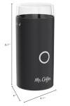 Mr. Coffee 14-Cup Coffee Grinder - Black