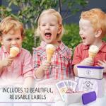 2-Pack Reusable Ice Cream Tub Containers