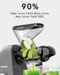 SiFENE Compact Cold Press Juicer for Fruits & Veggies