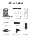 SiFENE Compact Cold Press Juicer for Fruits & Veggies