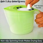 Home-X Salad Spinner with Pouring Spout