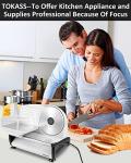 200W Electric Meat Slicer with Adjustable Thickness