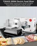 200W Electric Meat Slicer with Adjustable Thickness