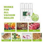 Bonsenkitchen Vacuum Sealer Bags, 6 Pack, BPA-Free