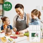 Bonsenkitchen Vacuum Sealer Bags, 6 Pack, BPA-Free