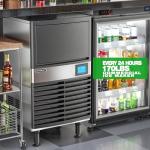 Commercial Under Counter Ice Maker 170LBS/24H