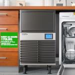 Commercial Under Counter Ice Maker 170LBS/24H