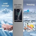 SMETA 18 Cuft Convertible Upright Freezer Refrigerator