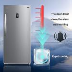 SMETA 18 Cuft Convertible Upright Freezer Refrigerator