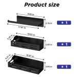 Magnetic Spice Rack with Paper Towel Holder