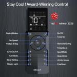 DELLA Dual Zone Mini Split Air Conditioner with WiFi