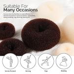 FANDAMEI Hair Bun Maker Set with Elastic Bands