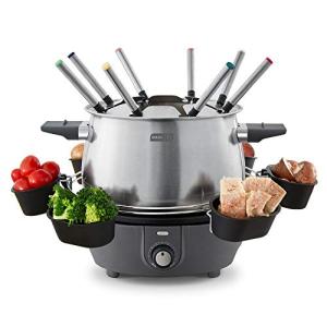 Dash Stainless Steel Fondue Maker with Accessories