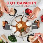 Dash Stainless Steel Fondue Maker with Accessories