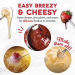 Dash Stainless Steel Fondue Maker with Accessories