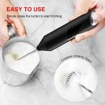 Bonsenkitchen Handheld Milk Frother - Black
