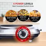 SUNAVO 1500W Electric Single Burner Hot Plate