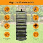 Herb Drying Rack with Zipper and Pruning Shears