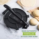 8-Inch Cast Iron Tortilla Press for Tacos