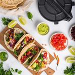 8-Inch Cast Iron Tortilla Press for Tacos