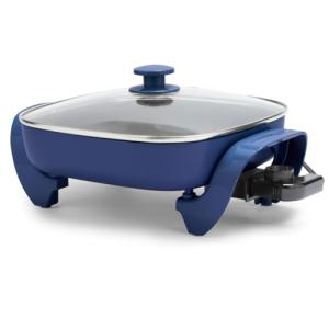 GreenLife 12" Square Electric Skillet with Lid