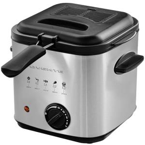 OVENTE 1.5L Electric Deep Fryer - Adjustable Temp