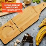 IMUSA Jumbo Bamboo Plantain and Tortilla Press