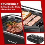 Techwood Electric Smokeless Indoor BBQ Grill