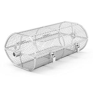 Universal Stainless Steel Rotisserie Basket for Grills