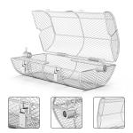 Universal Stainless Steel Rotisserie Basket for Grills