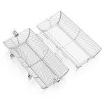 Universal Stainless Steel Rotisserie Basket for Grills