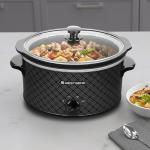 West Bend 4-Quart Manual Slow Cooker with Ceramic Pot