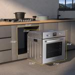Empava 24-Inch Single Gas Wall Oven