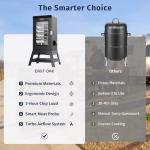 East Oak 30" Electric Smoker with Built-in Probe