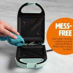 Mini Sandwich Maker for Quick Paninis and Grilled Cheese