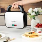 Samoris 8-Inch Non-Stick Waffle Iron with Removable Plates