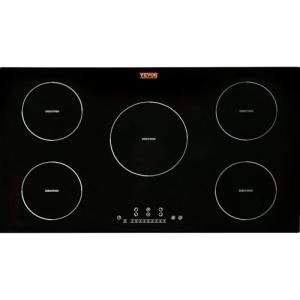 VEVOR 36" 5-Burner Induction Cooktop with Touchscreen
