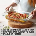 Pyrex 4-Piece Extra Large Glass Bakeware Set