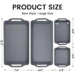 Silicone Baking Tray Dividers for Meal Prep