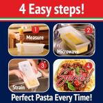Fasta Pasta Microwave Cooker with Built-in Strainer